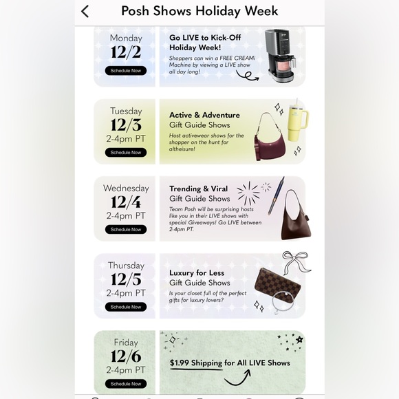 LIVE SHOW NOTIFICATIONS - Picture 2 of 4